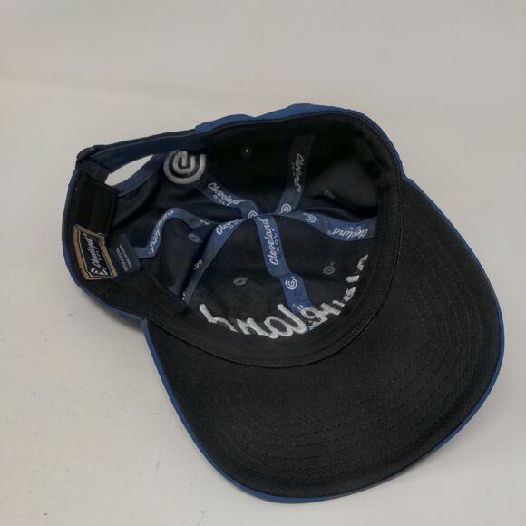 Cleveland Golf Strapback Hat Blue One Size Embroidered Logo 6 Panel - Picture 6 of 7